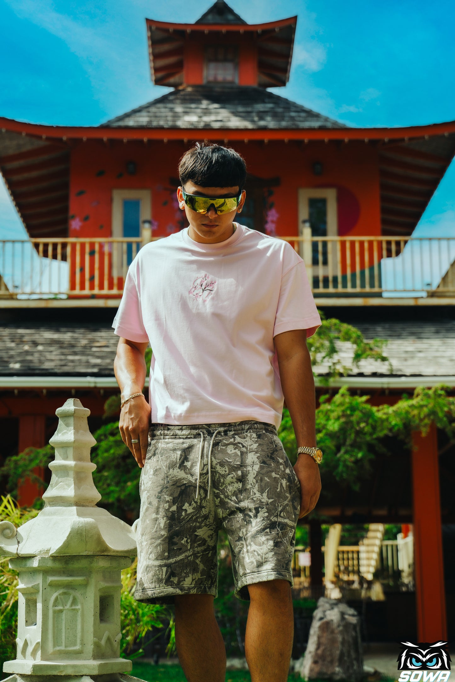 Sowa Blossom Crop Tee