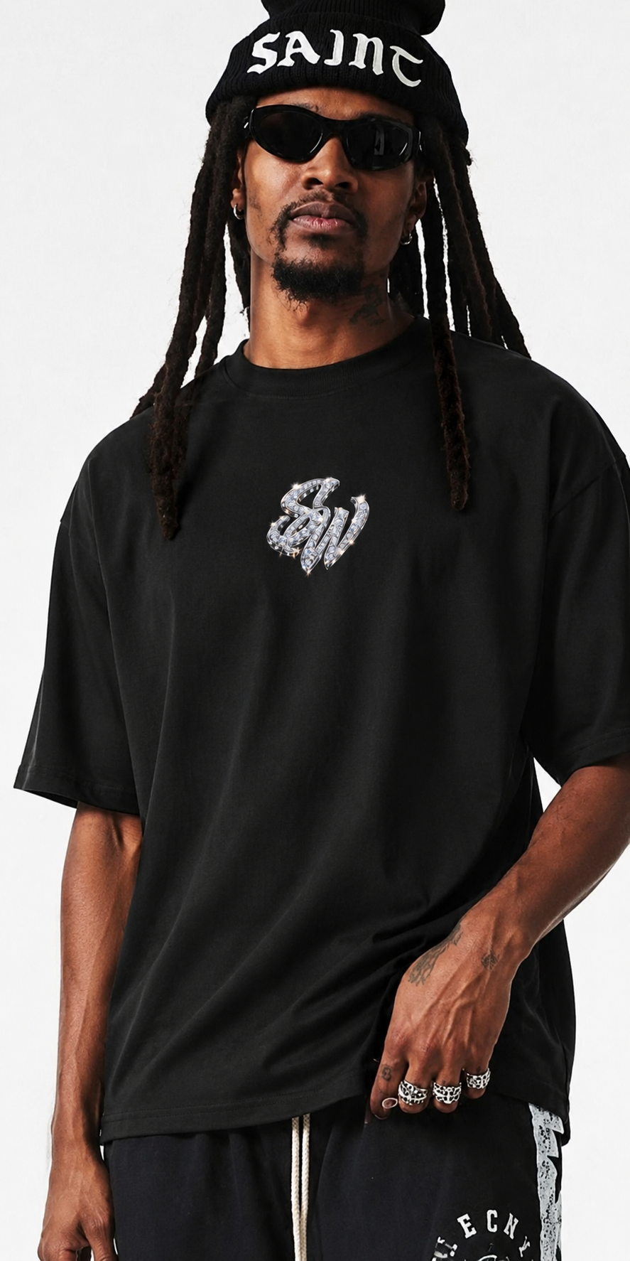 SW Shine Logo Oversize Tee