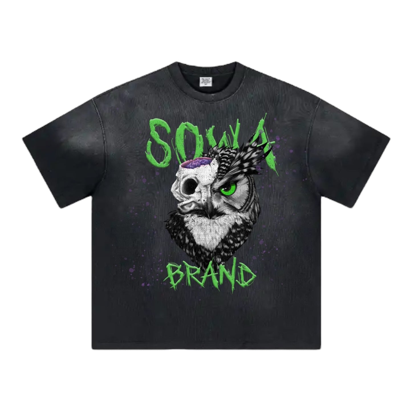 Sowa Haunted Owl Oversize Tee