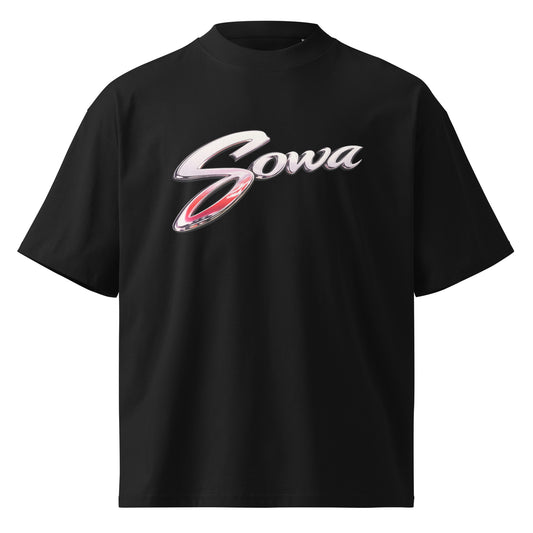 Sowa Red Chrome Oversize Tee
