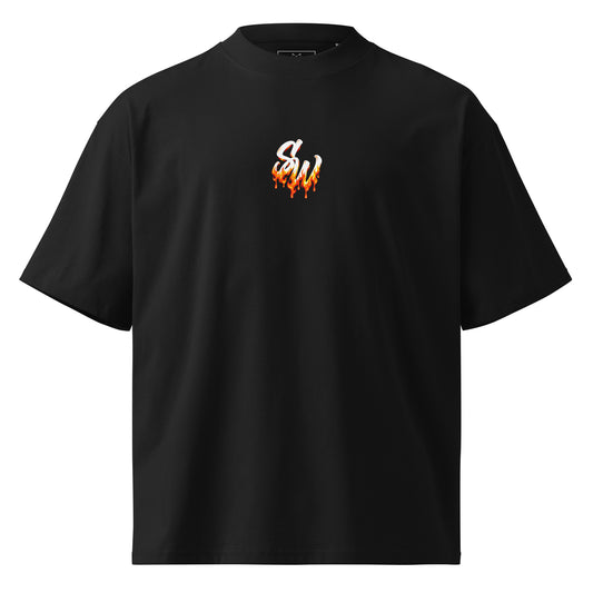SW On Fire Oversize Tee