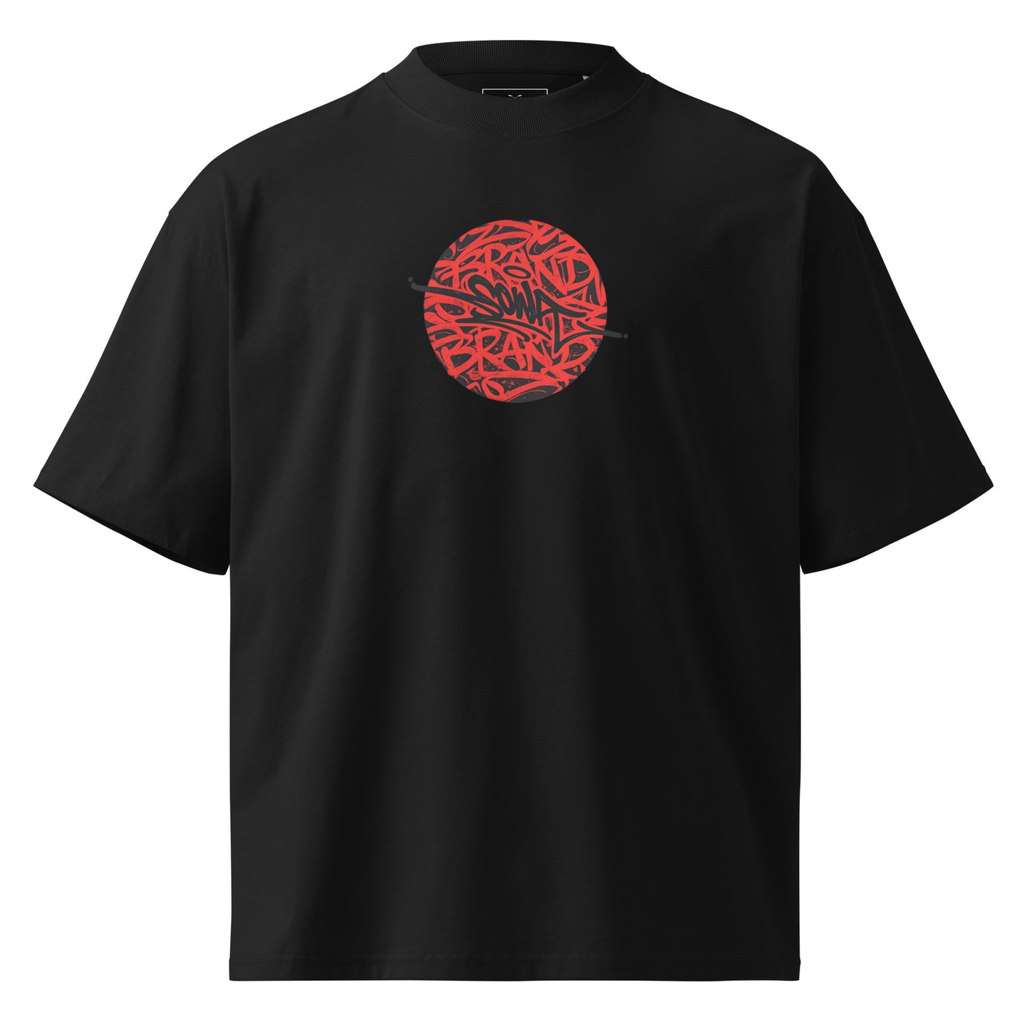 Sowa Red Eclipse Oversize Tee